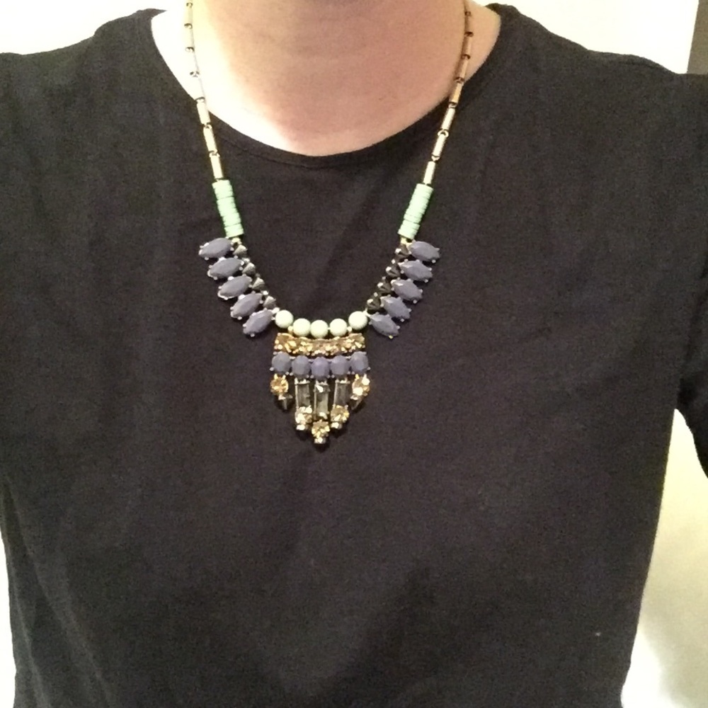 Excellent Condition J Crew Statement Necklace - image 4
